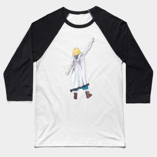 The Thirteenth Doctor Watercolour Baseball T-Shirt